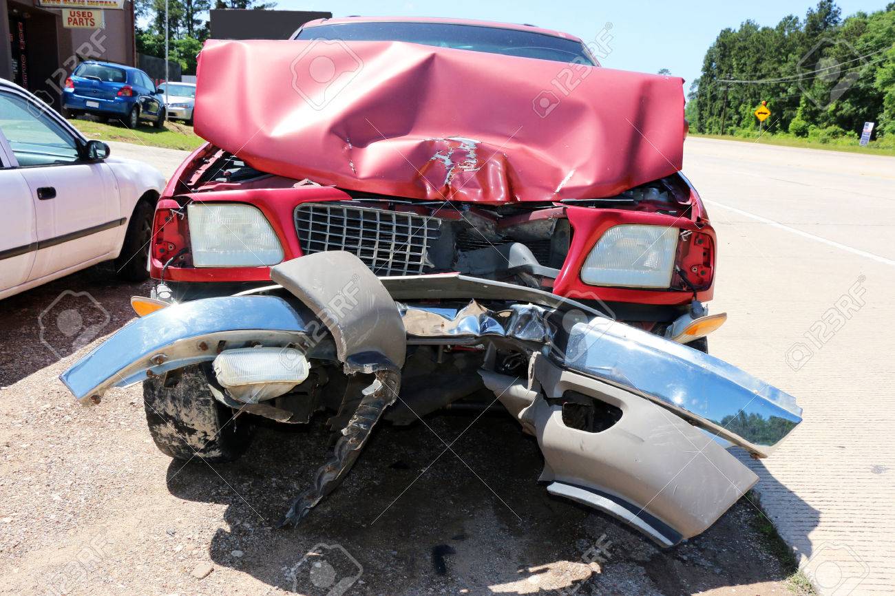Dui Driver Lost Control Of Vehicle And Crashed Into Power Pole Stock Photo Picture And Royalty Free Image Image 39550114