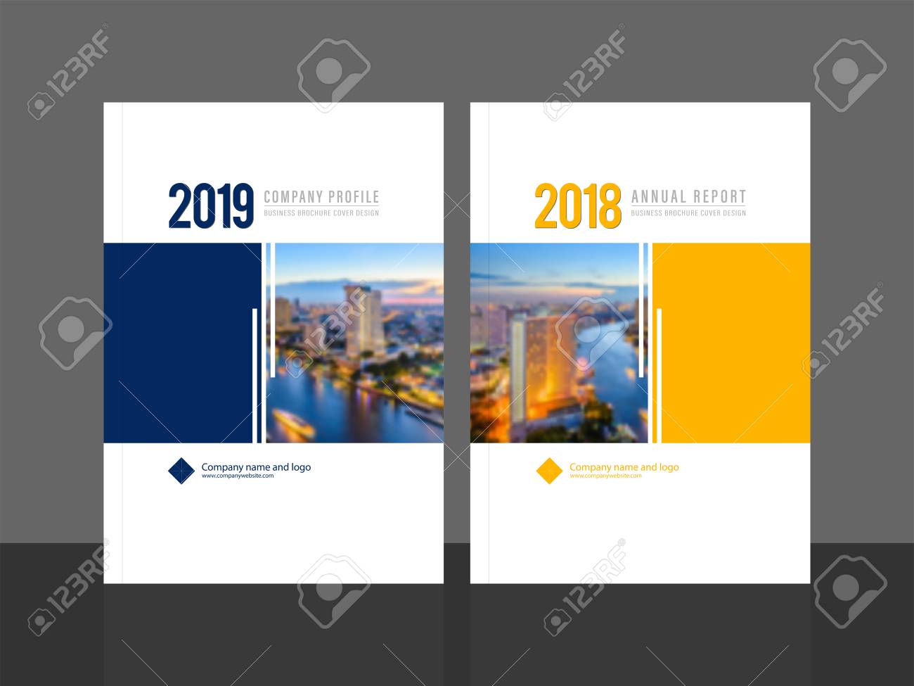 Corporate Cover Design For Annual Report And Company Profile Royalty Free Cliparts Vectors And Stock Illustration Image 96209023