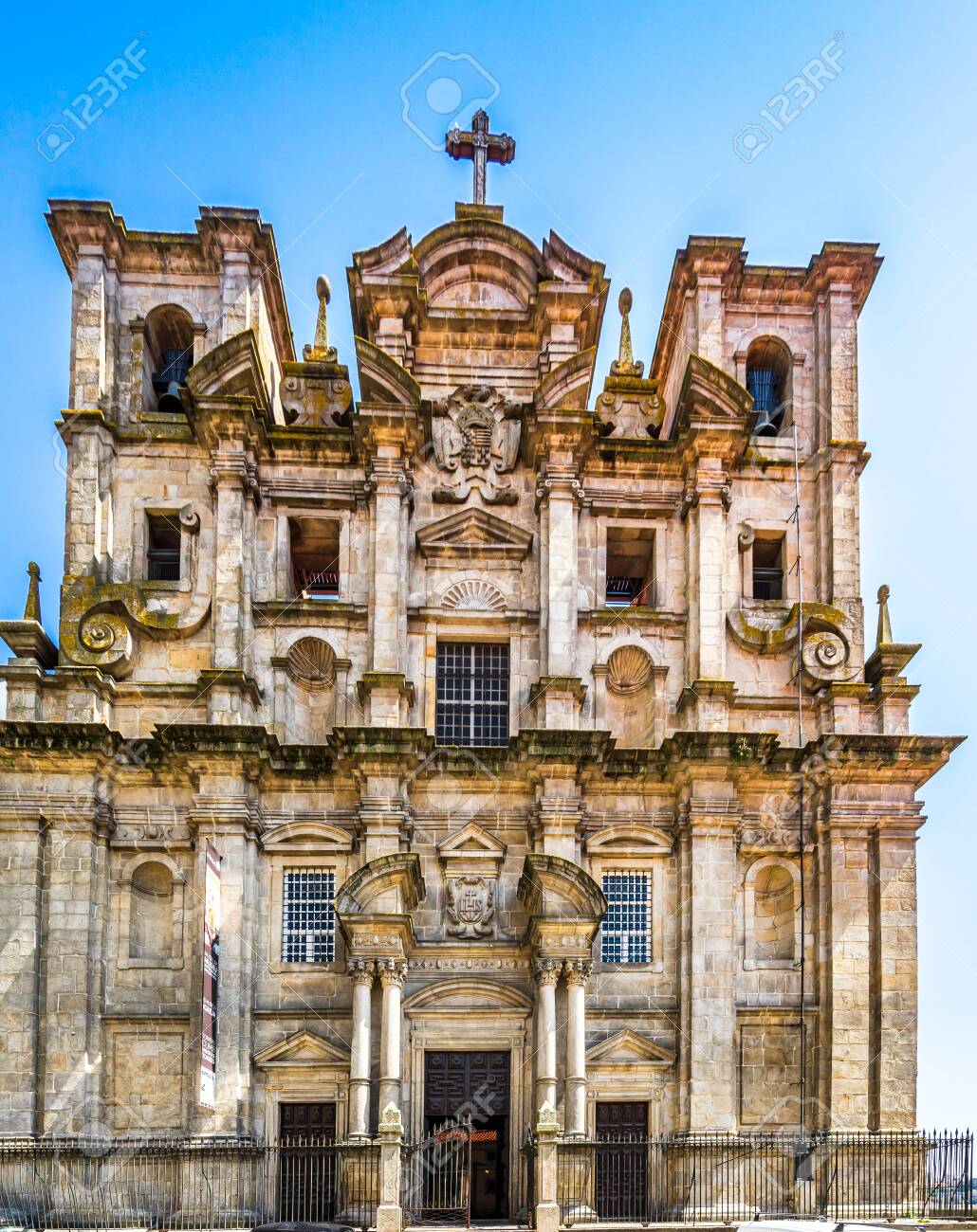 View on Facade Of Sao Lourenco Saint Lawrence Church and View Of The City Of Porto - 144070058 View on Facade Of Sao Lourenco Saint Lawrence Church and View Of The City Of Porto - 144070058