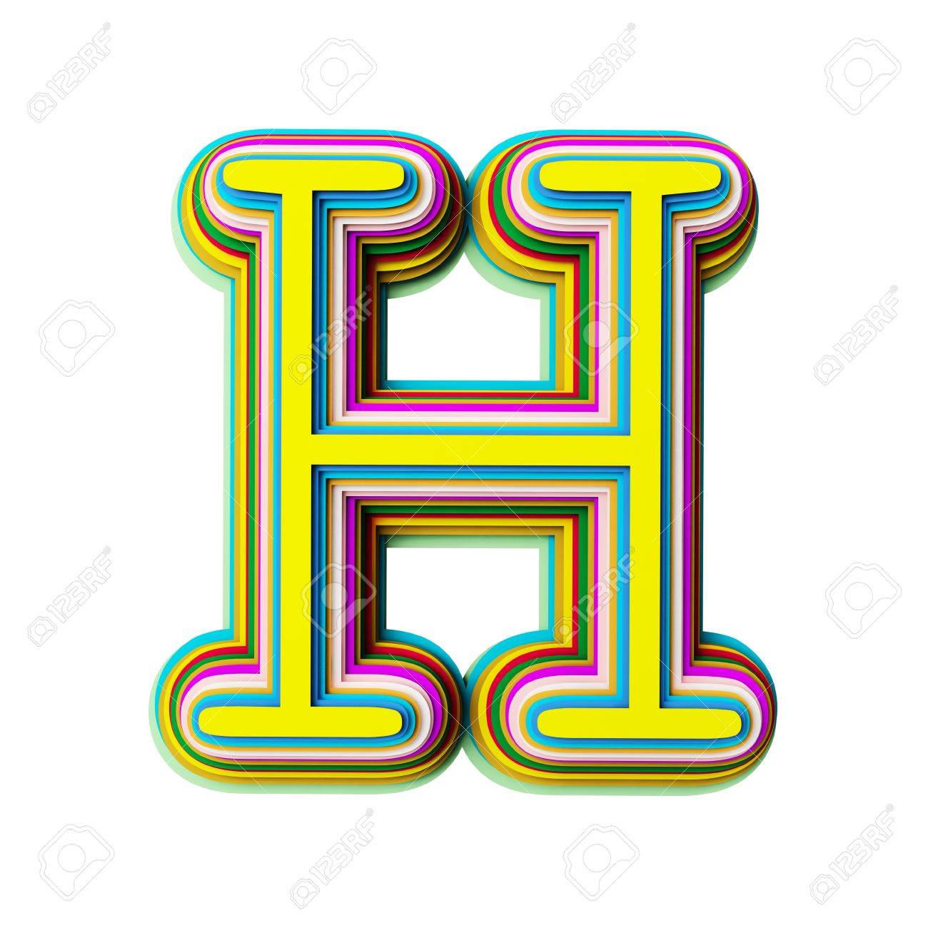 Illustration The Letter H Stock Picture And Royalty Free Illustration The Letter H Stock Picture And Royalty Free