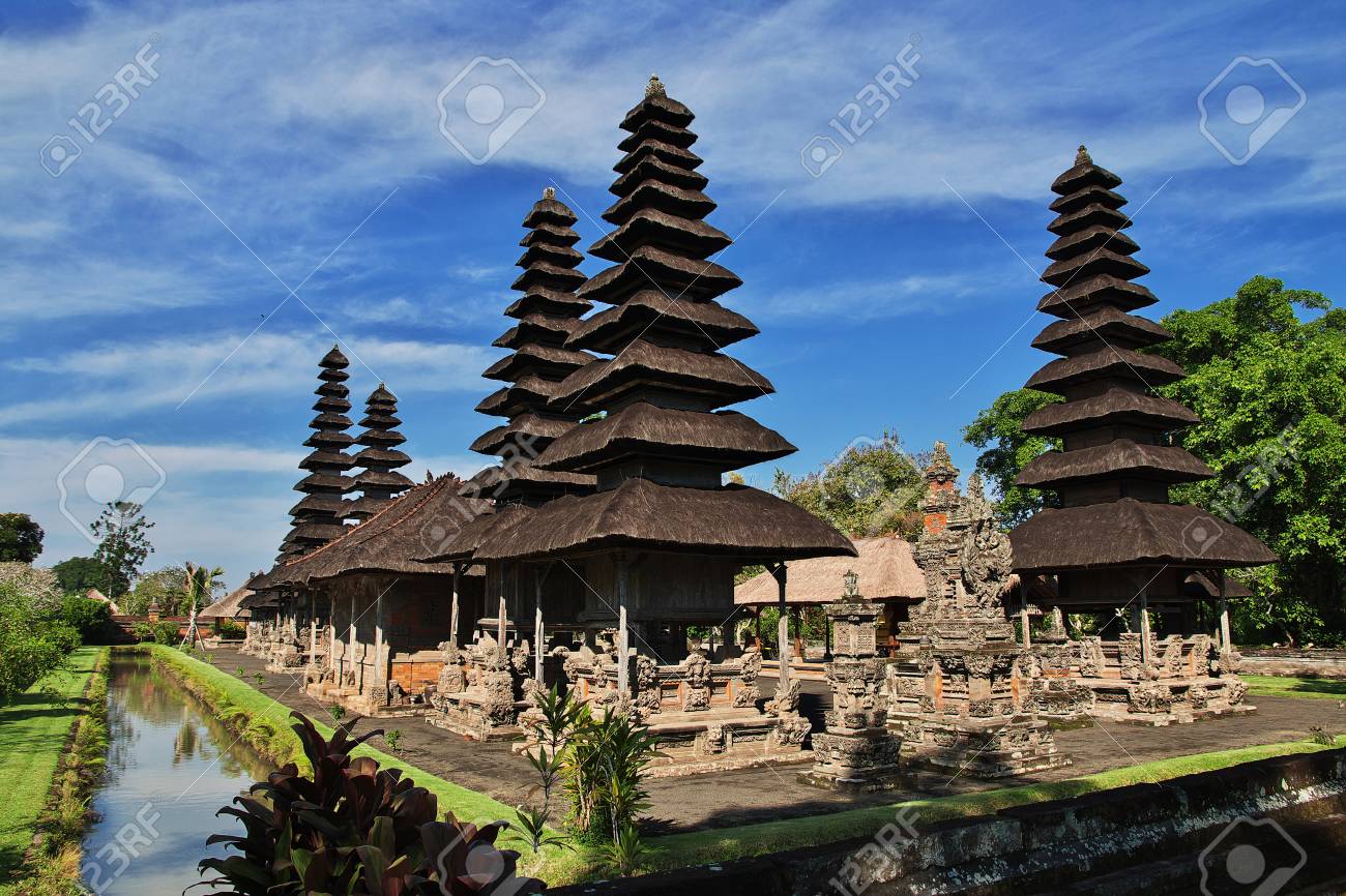 Taman Ayun Temple On Bali Indonesia