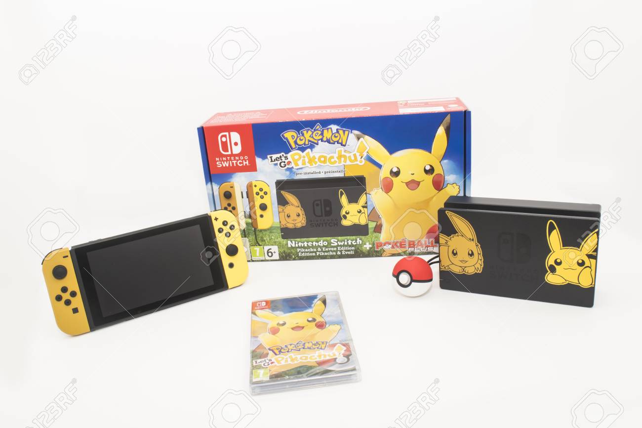 nintendo switch pikachu edition