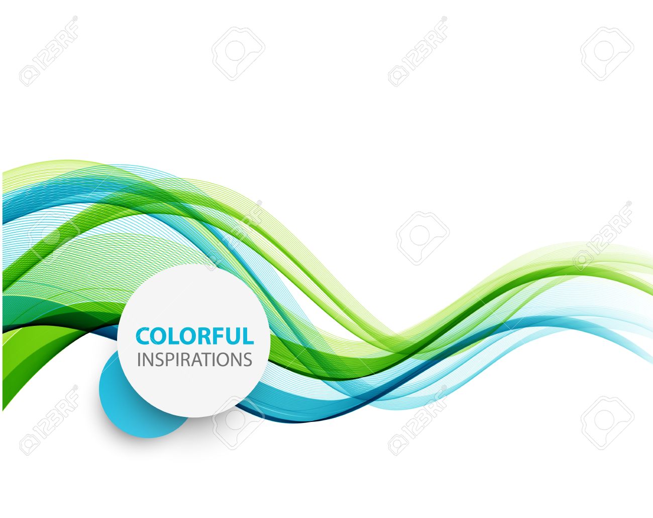 Abstract vector background, blue and green waved lines for brochure, website, flyer design. illustration eps10 - 51754453 Abstract vector background, blue and green waved lines for brochure, website, flyer design. illustration eps10 - 51754453