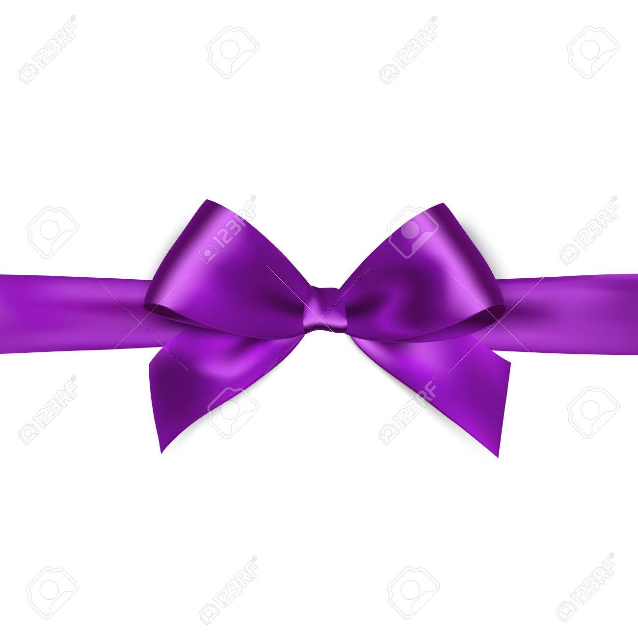 blue and purple ribbon