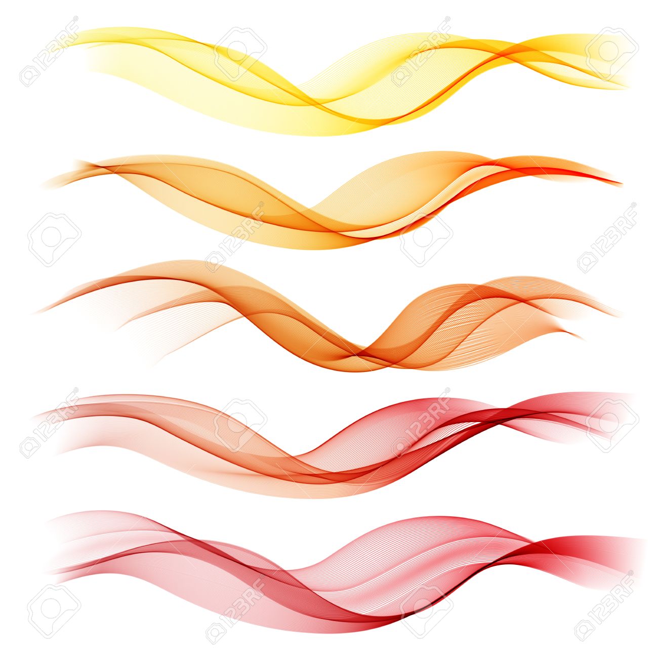 Set abstract color wave. Color smoke wave. Transparent wave. Abstract smooth wave vector. Red wave. Wave orange. Smoke yellow wave. Vector Abstract lines. - 59052705 Set abstract color wave. Color smoke wave. Transparent wave. Abstract smooth wave vector. Red wave. Wave orange. Smoke yellow wave. Vector Abstract lines. - 59052705