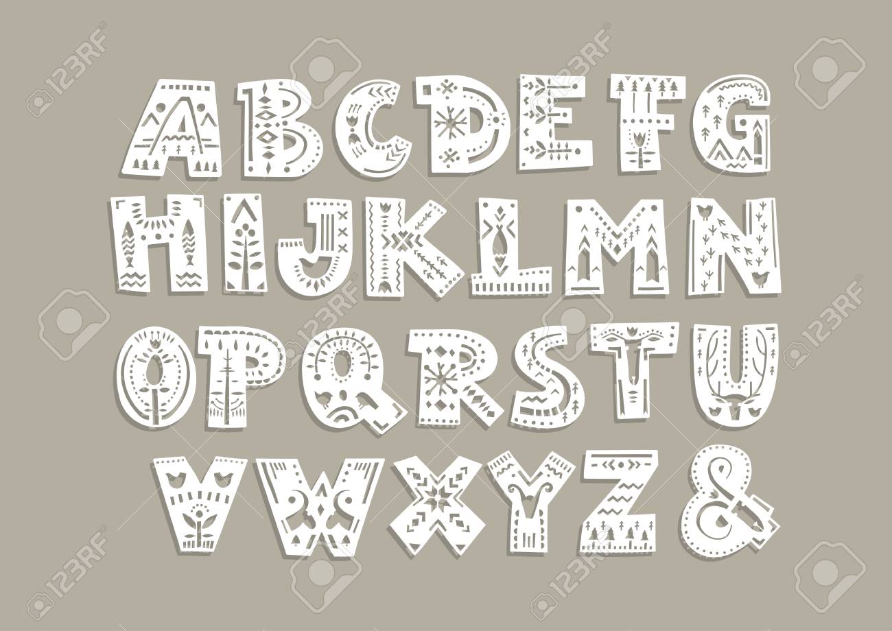 Vector money alphabet. Reduce out letters with scandinavian models.. photograph regarding Letter Cut Out Template identify Vector funds alphabet. Lower out letters with scandinavian styles..