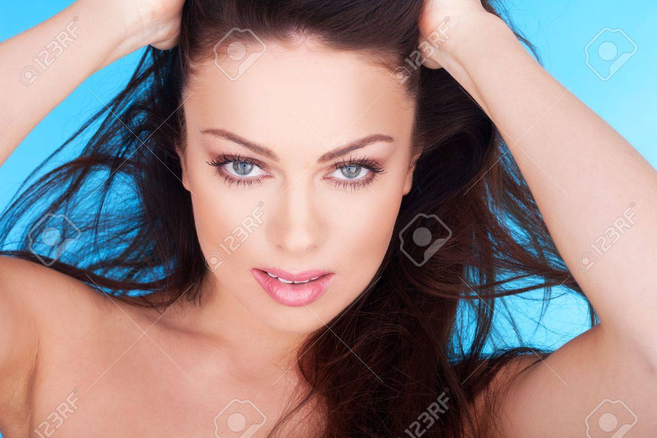 behind blue eyes Beautiful - a Royalty Free Stock Photo from Photocase