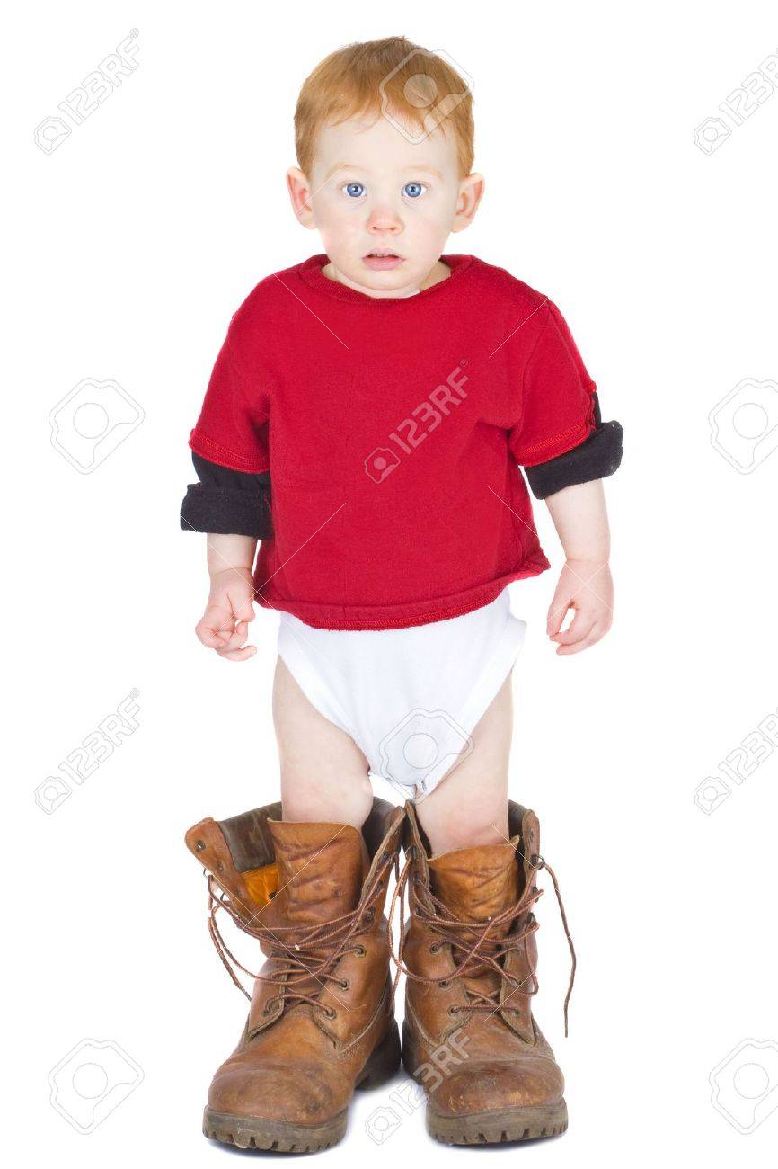 botas de trabajo para niño