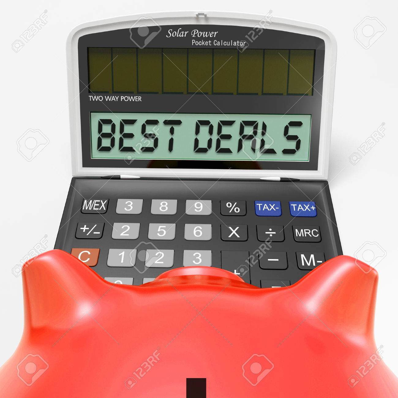 best deals calculator meaning great buy and savings stock photo great calculator