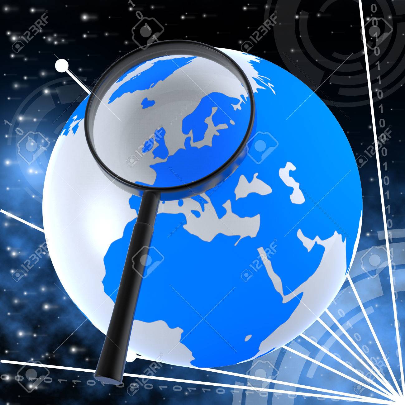 Globe Planets Meaning Solar System And Globalization