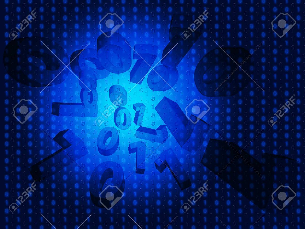 Zero One Background Meaning Binary And Computer Programming Stock Photo Picture And Royalty Free Image Image 29632749