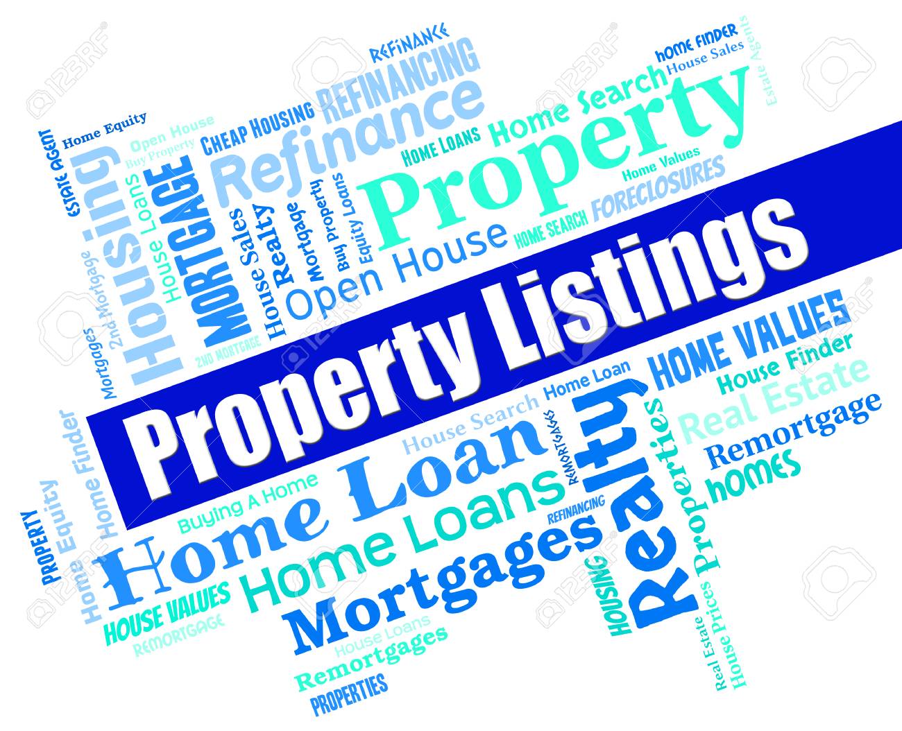 property listings representing for sale and advertising stock photo free property listings