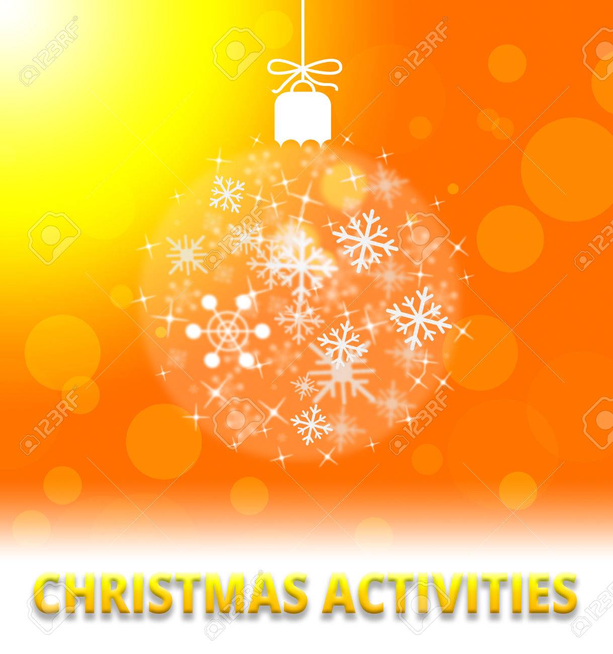 christmas activities ball decoration meaning xmas plans 3d