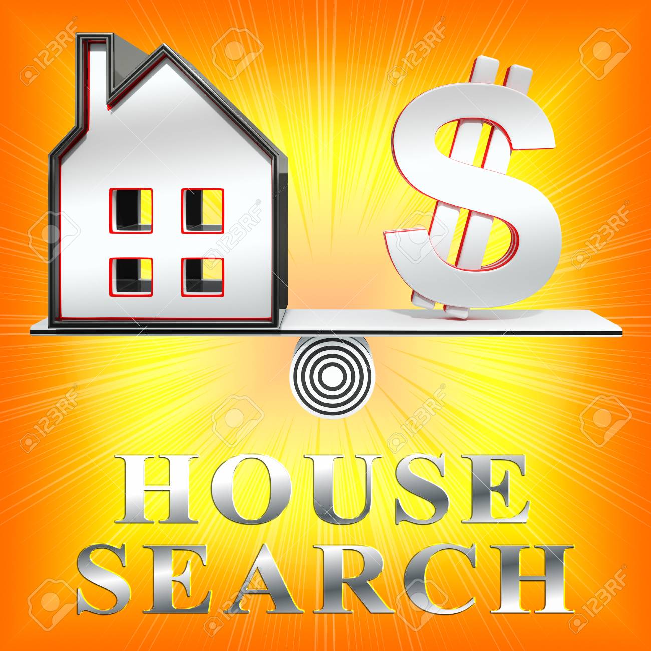house search dollar sign