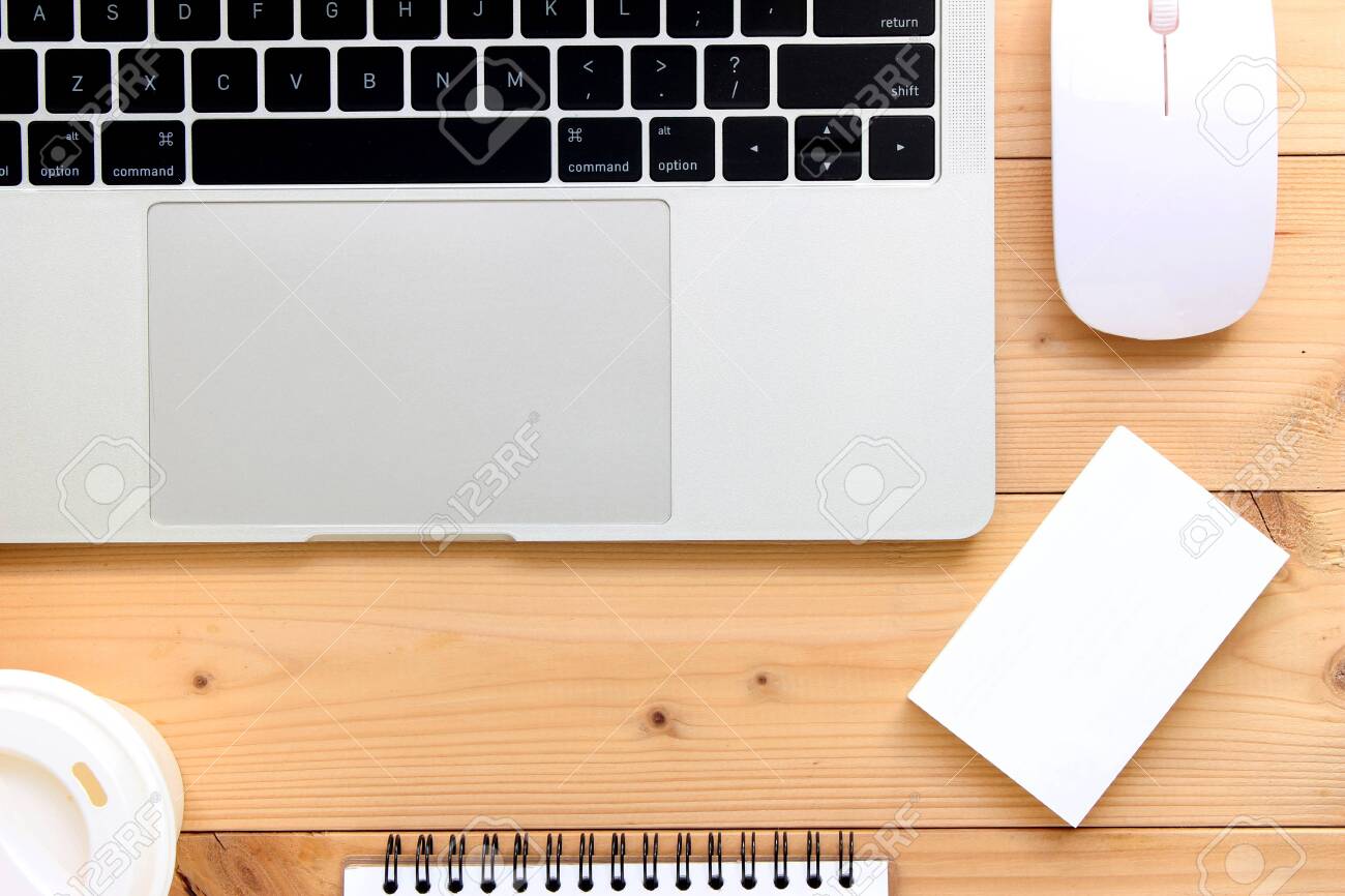 Top view desk office table for business work - 122259356 Top view desk office table for business work - 122259356