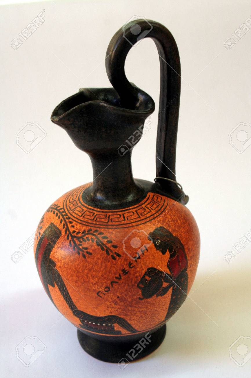 古代ギリシャの壺の写真素材・画像素材 Image 1704088