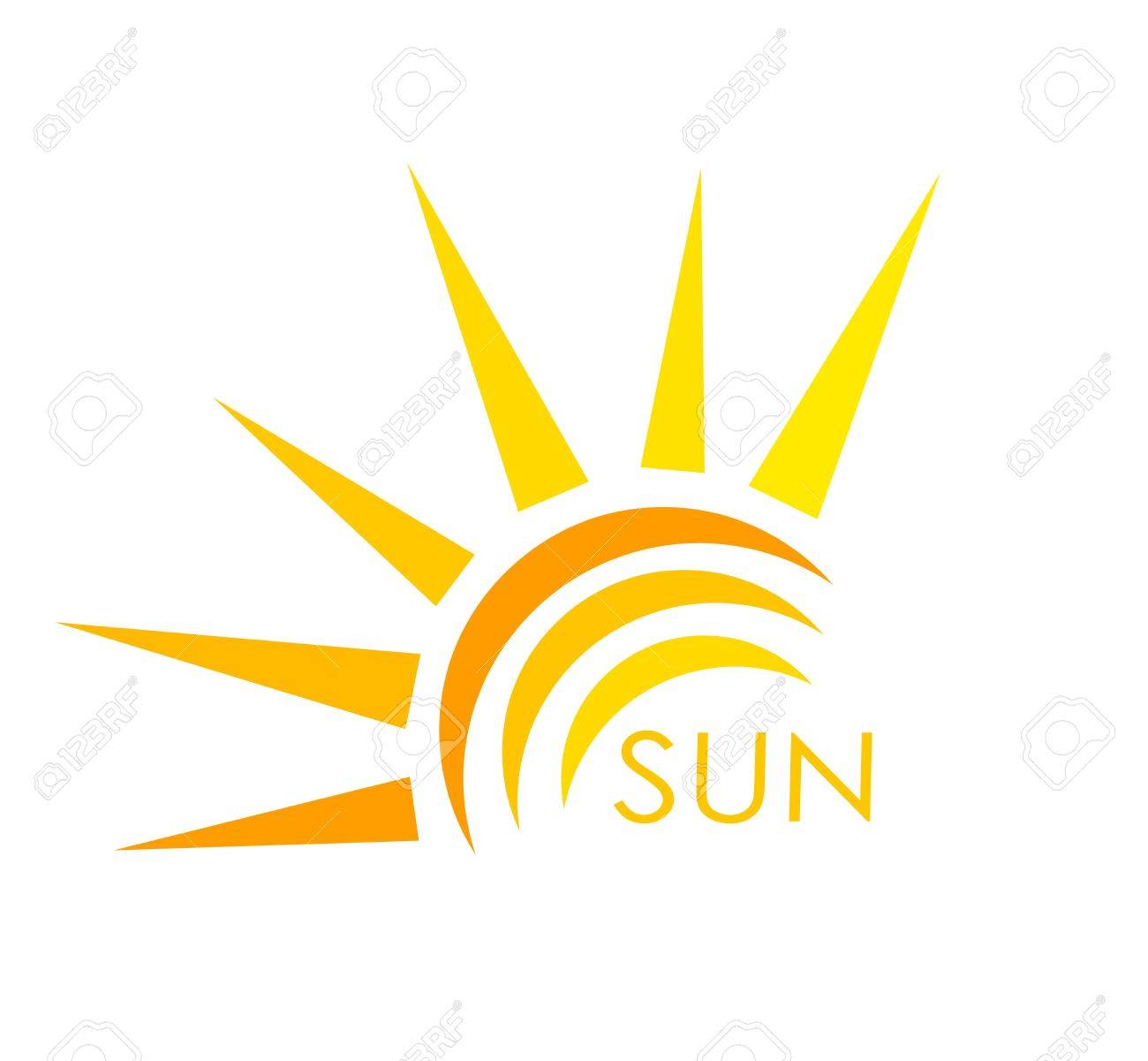 Sun symbol. Abstract vector illustration - 21947494 Sun symbol. Abstract vector illustration - 21947494
