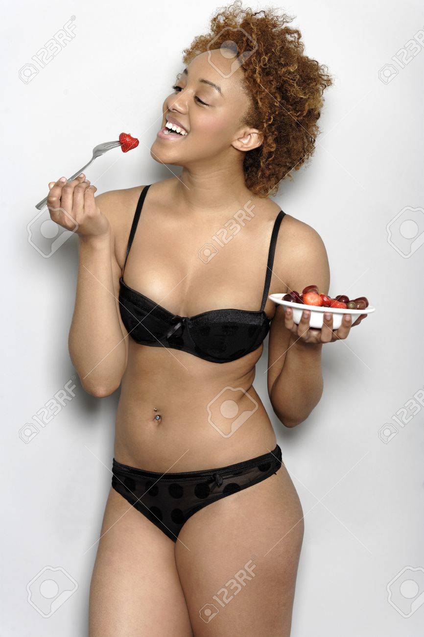 Beautiful Young Black Woman In picture