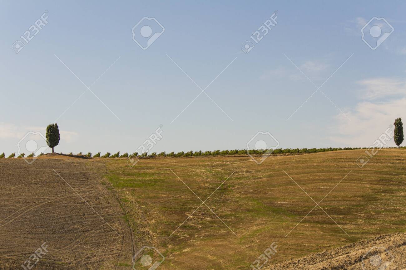 Campagna Toscana Di Fine Estate Stock Photo Picture And Royalty Free Image Image