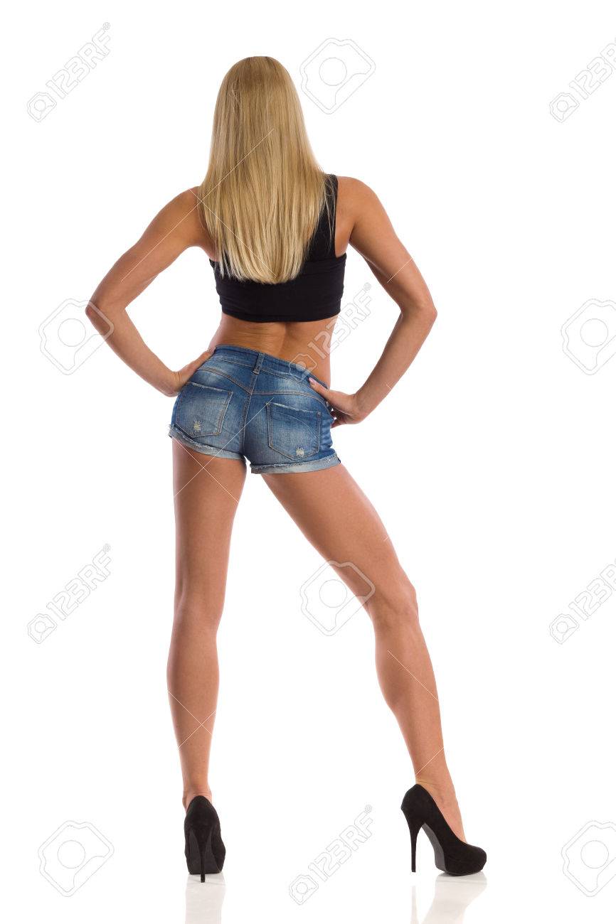 sexy jeans and high heels