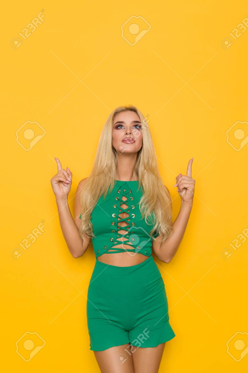 jumpsuit and high heels