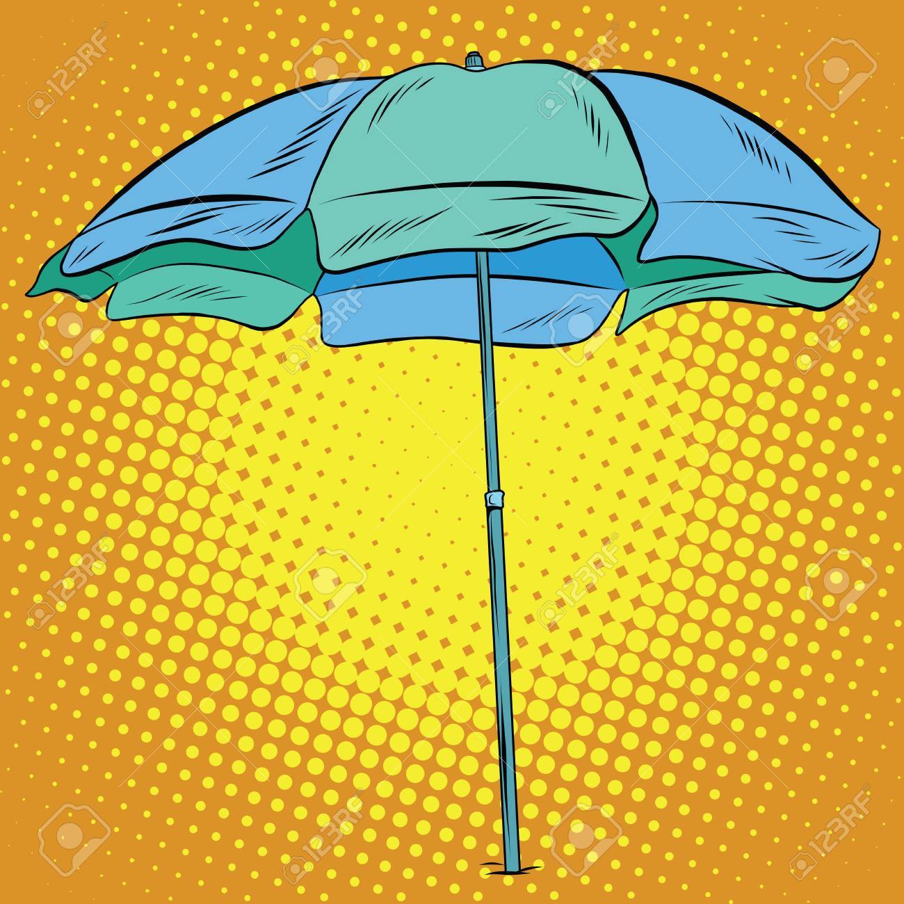 Pop art umbrella Clearance