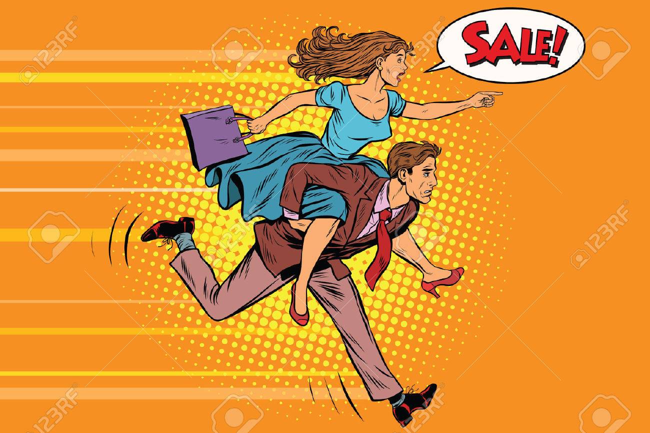 wife riding husband runs on sale. Vintage pop art retro vector. High demand - 71601482 wife riding husband runs on sale. Vintage pop art retro vector. High demand - 71601482