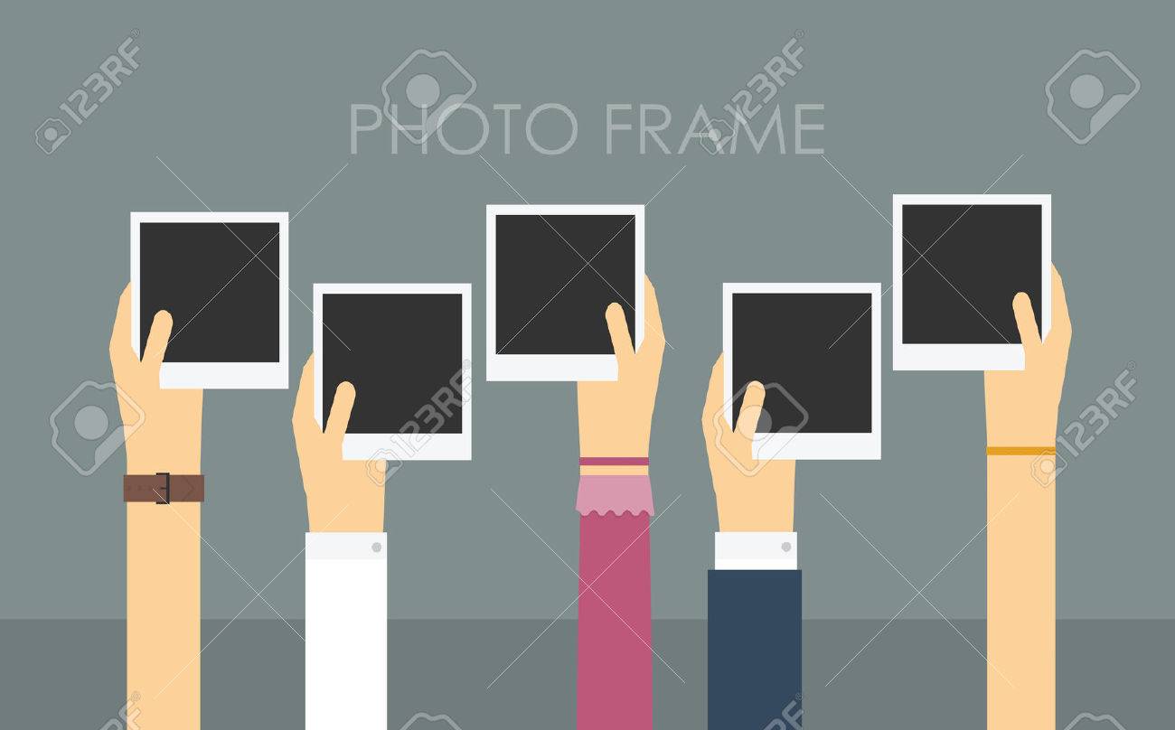 ポラロイド写真フレーム テンプレート カラフルなベクトル イラスト のイラスト素材 ベクタ Image ポラロイド写真フレーム テンプレート カラフルなベクトル イラスト のイラスト素材 ベクタ Image