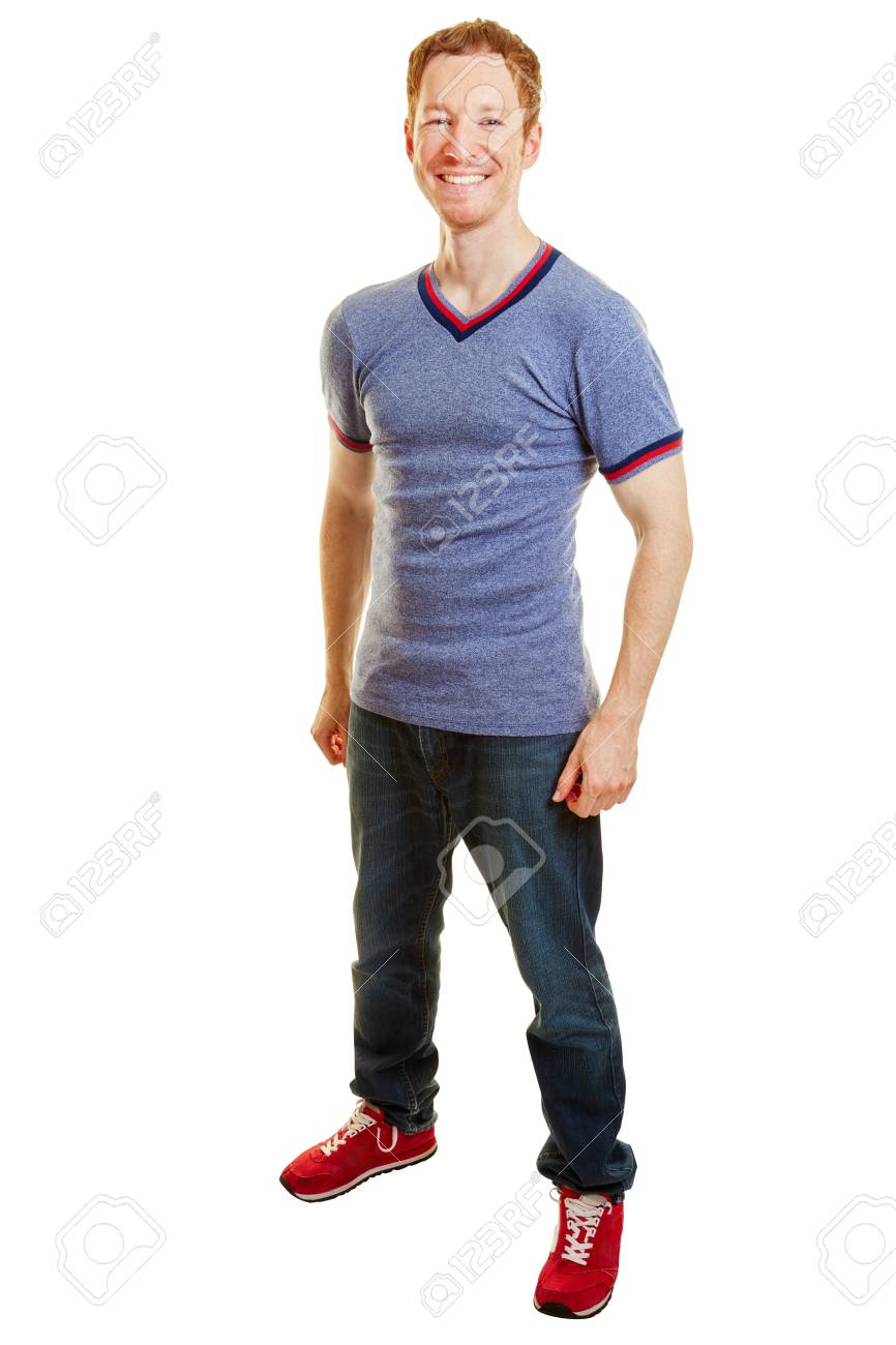 jeans and running shoes