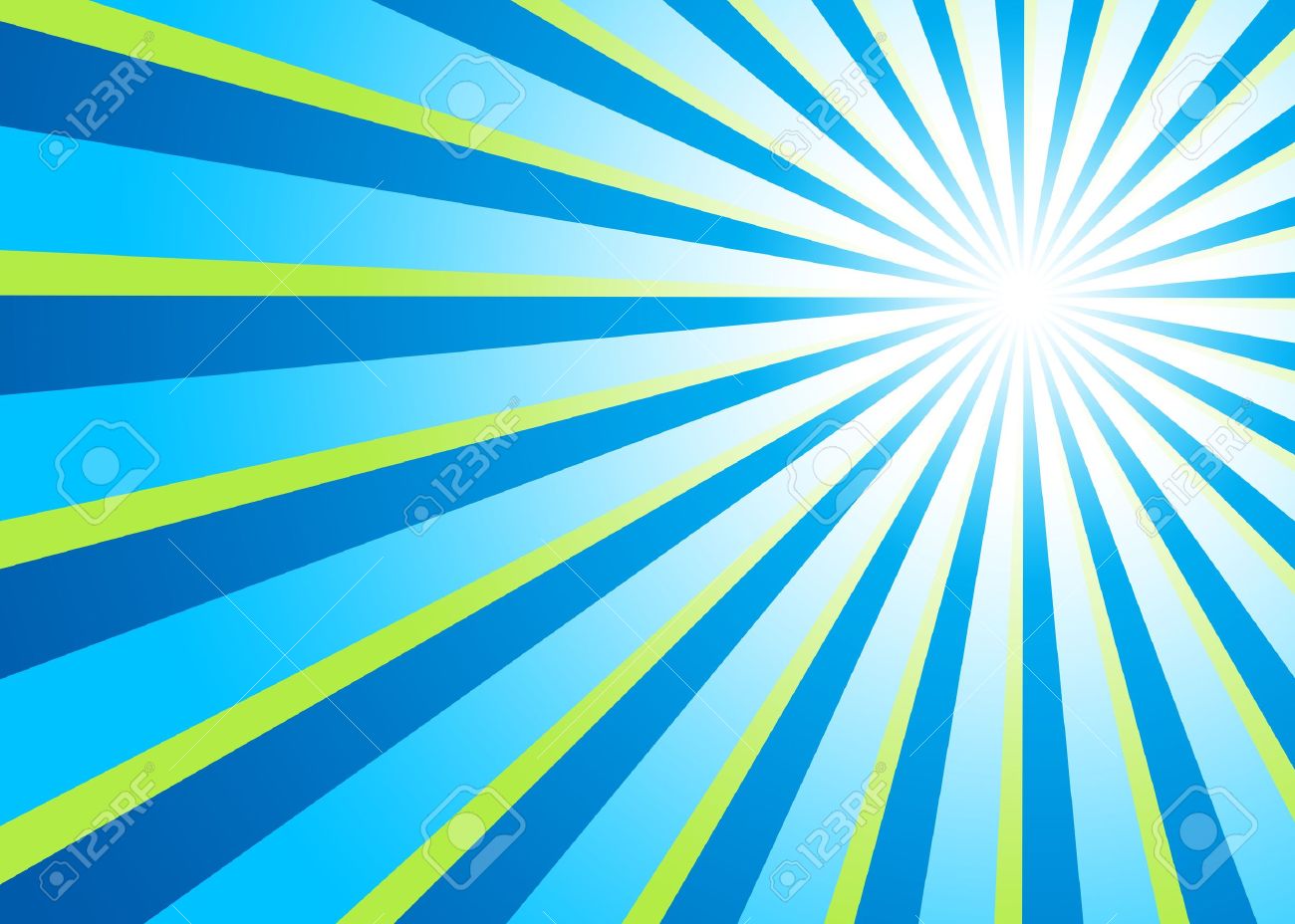 Background Blue Green Light Rays Stock Photo Picture And