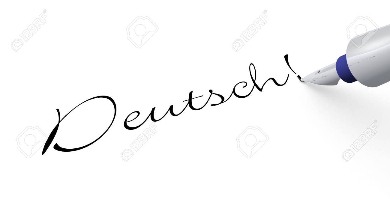 ペン コンセプト ドイツ語 の写真素材 画像素材 Image