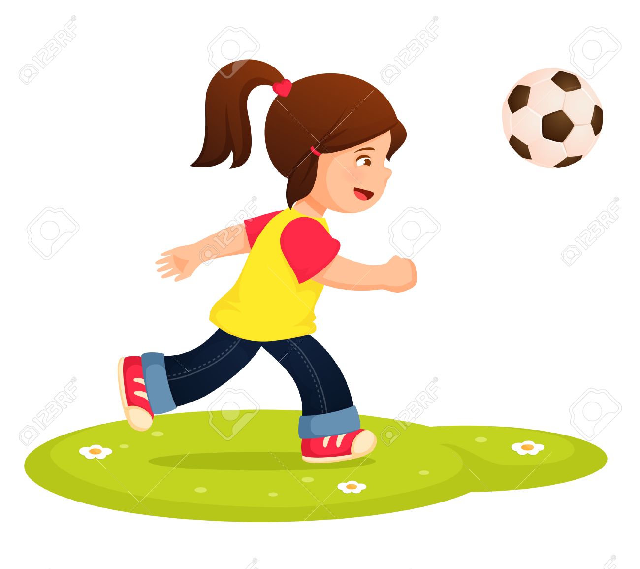Resultado de imagen para dibujo mujer jugando futbol