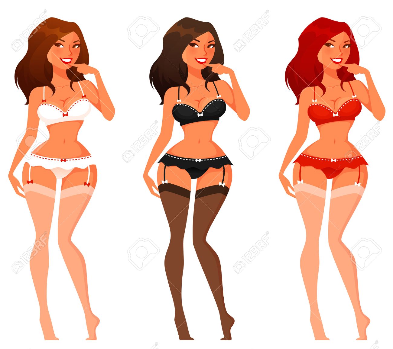 Cartoon lingerie