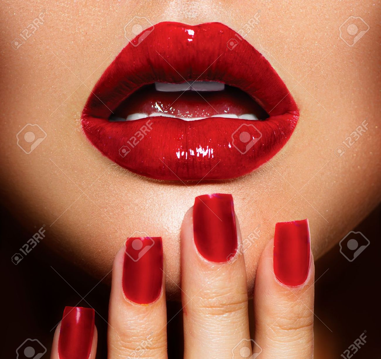 in nail red sexy In nail red sexy
