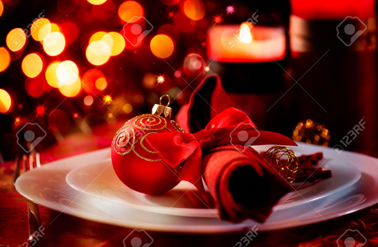 Holiday Table Settings christmas and new year holiday table setting celebration stock Holiday Table Settings christmas and new year holiday table setting celebration stock