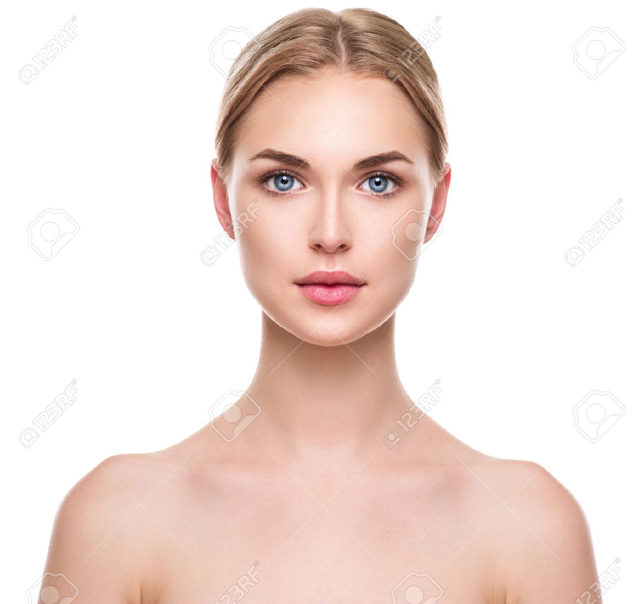 Beautiful Spa Model Girl With Perfect Fresh Clean Skin Stock Photo Picture And Royalty Free Image Image 46048732