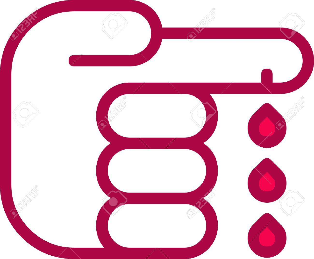 指 イラストを出血 の写真素材 画像素材 Image