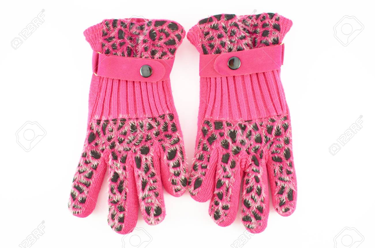 ladies knitted gloves