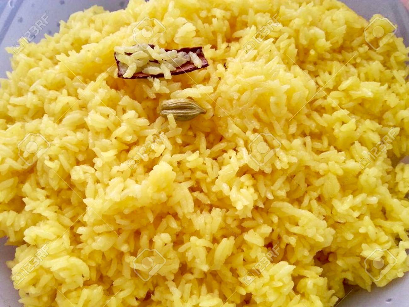 インド チャーハンのクローズ アップ表示 の写真素材 画像素材 Image