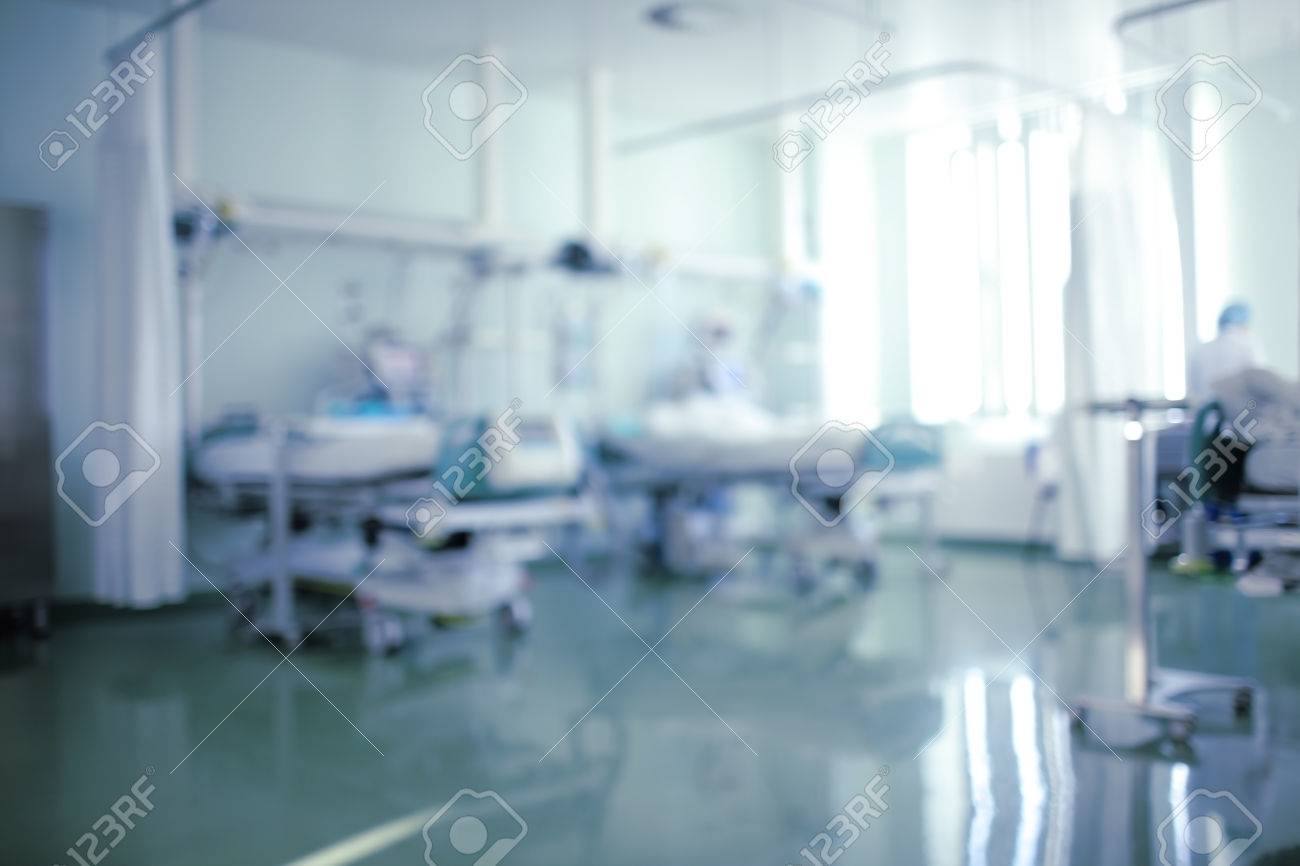 Intensive care unit, defocused background. - 63955372 Intensive care unit, defocused background. - 63955372
