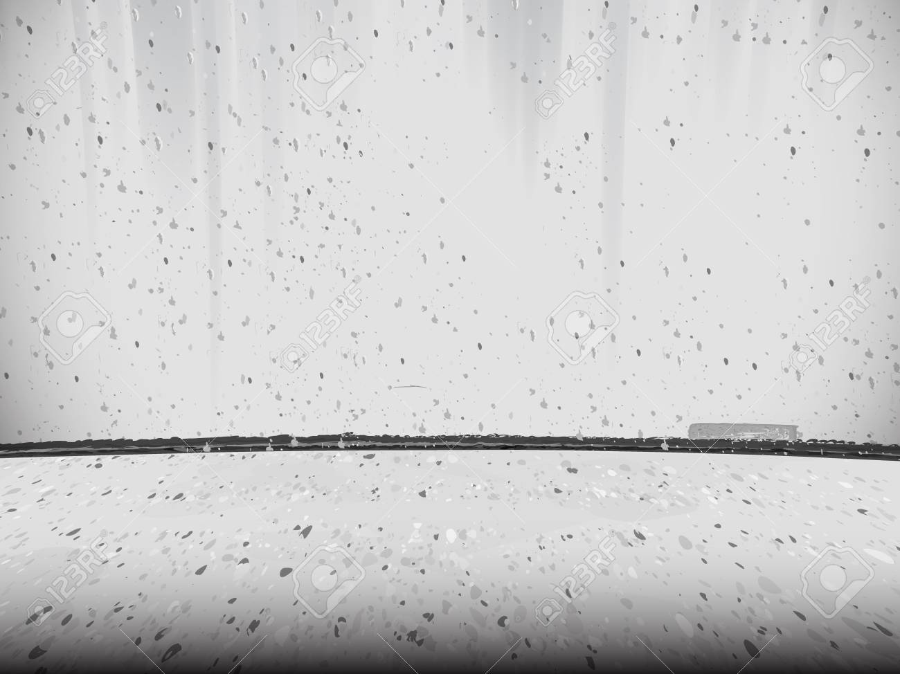 Joint Of Concrete Wall And Floor Textured Background Royalty