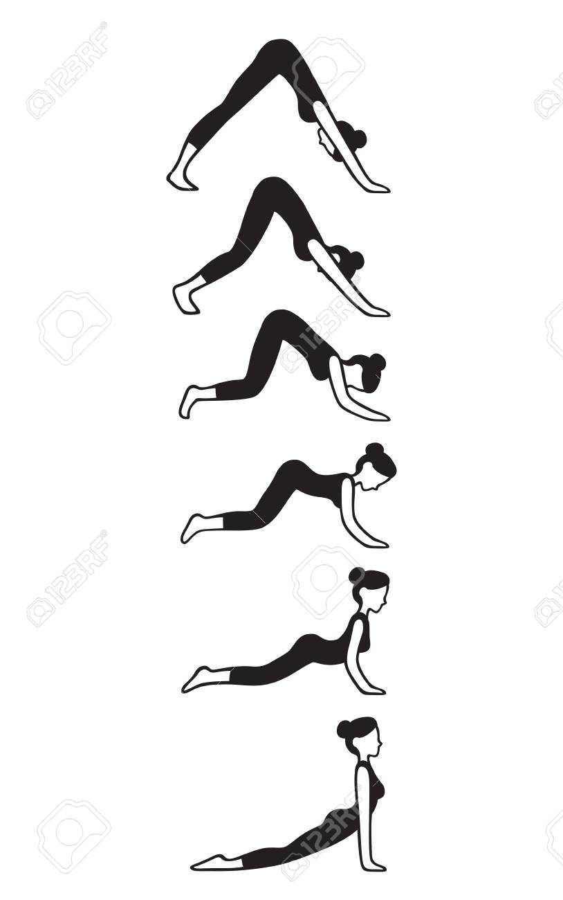 Upward Facing Dog To Downward Upward Facing Dog To Downward