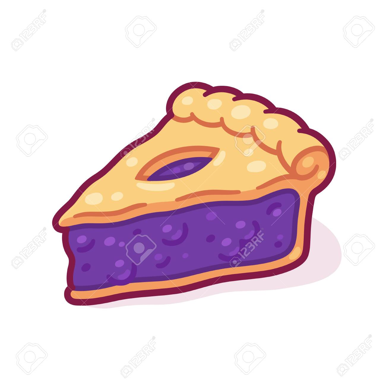 Cute Cartoon Blueberry Pie Drawing. Hand Drawn Slice Of Traditional Berry Pie. Isolated Vector Illustration. Royalty Free SVG, Cliparts, Vectors, And Stock Illustration. Image 133166273. Cute Cartoon Blueberry Pie Drawing. Hand Drawn Slice Of Traditional Berry Pie. Isolated Vector Illustration. Royalty Free SVG, Cliparts, Vectors, And Stock Illustration. Image 133166273.