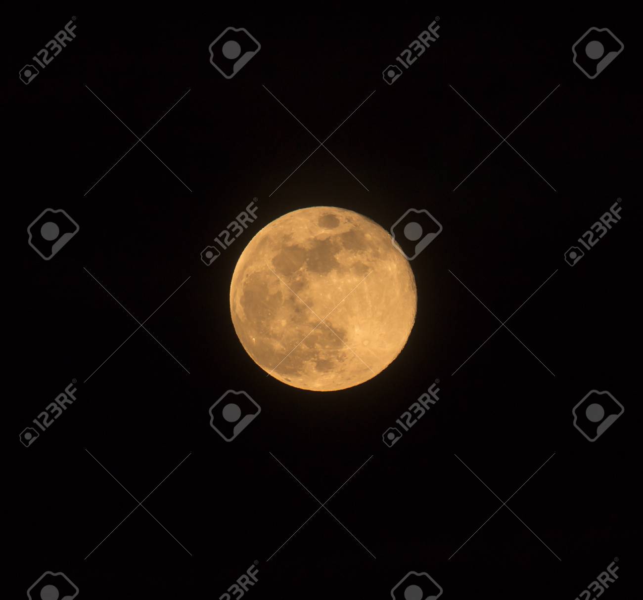 Blue Moon Rising On 31 March 2018 Square Image With Moon Isolated Stock Photo Picture And Royalty Free Image Image 99252869