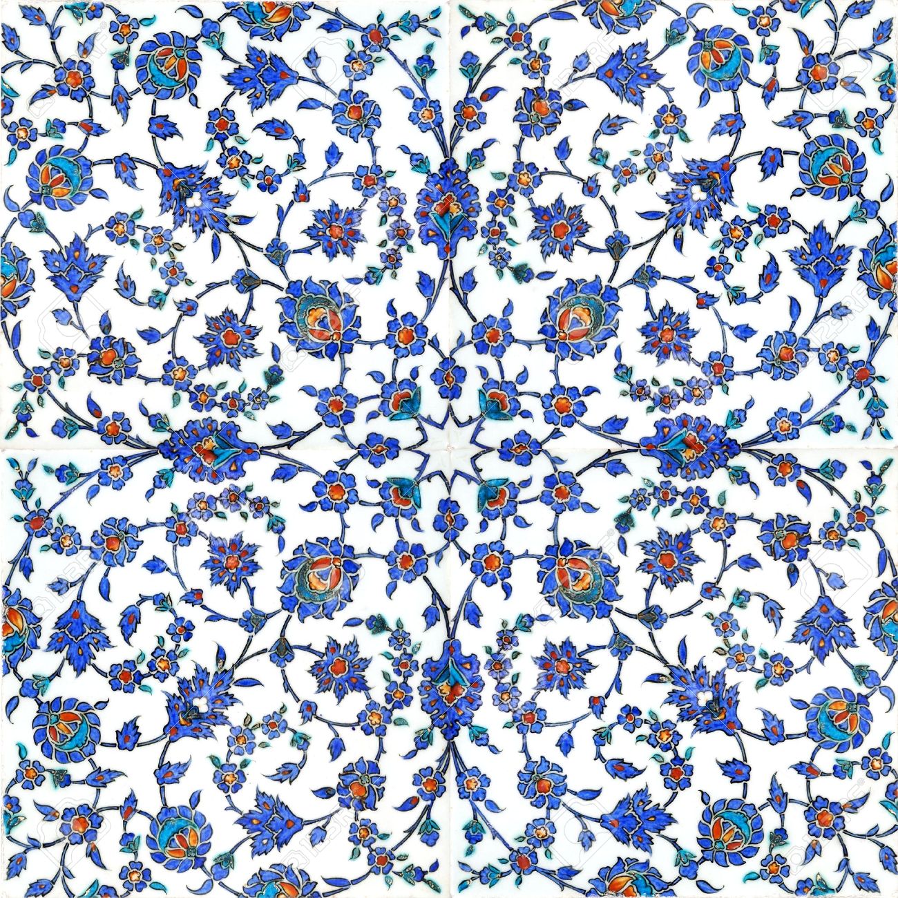 トルコタイル セール品トルコ雑貨 トルコタイル トルコ 雑貨 手描き タイル