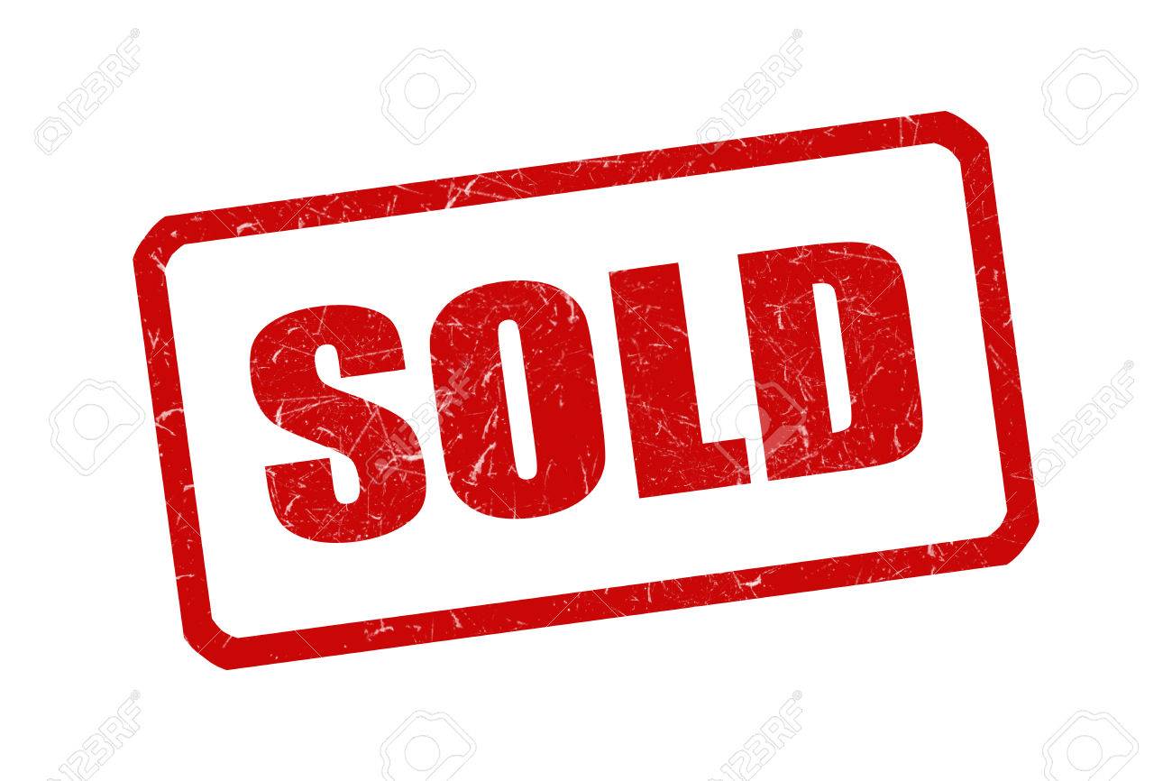 sold sign stock photo