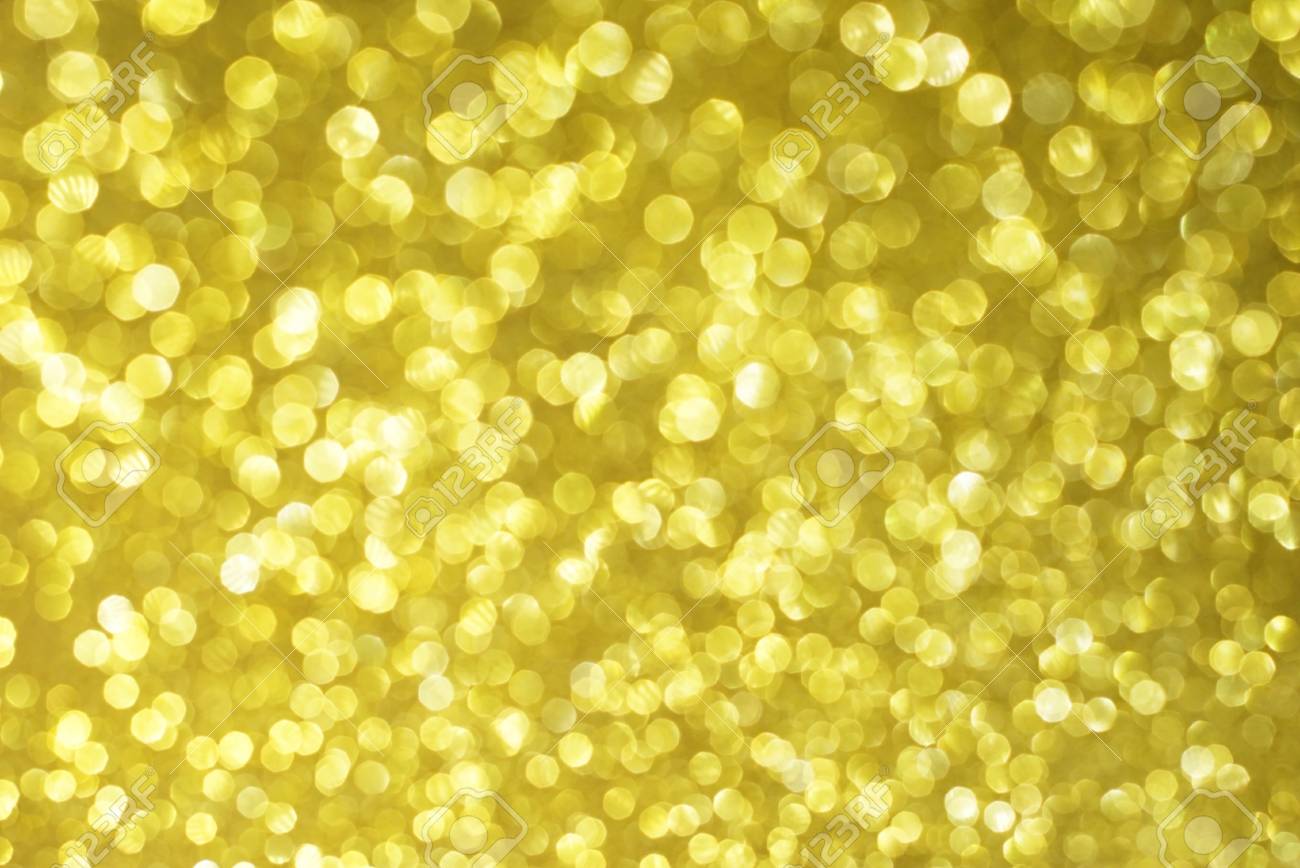 ゴールドラメ テクスチャ抽象的な背景のボケ味 の写真素材 画像素材 Image