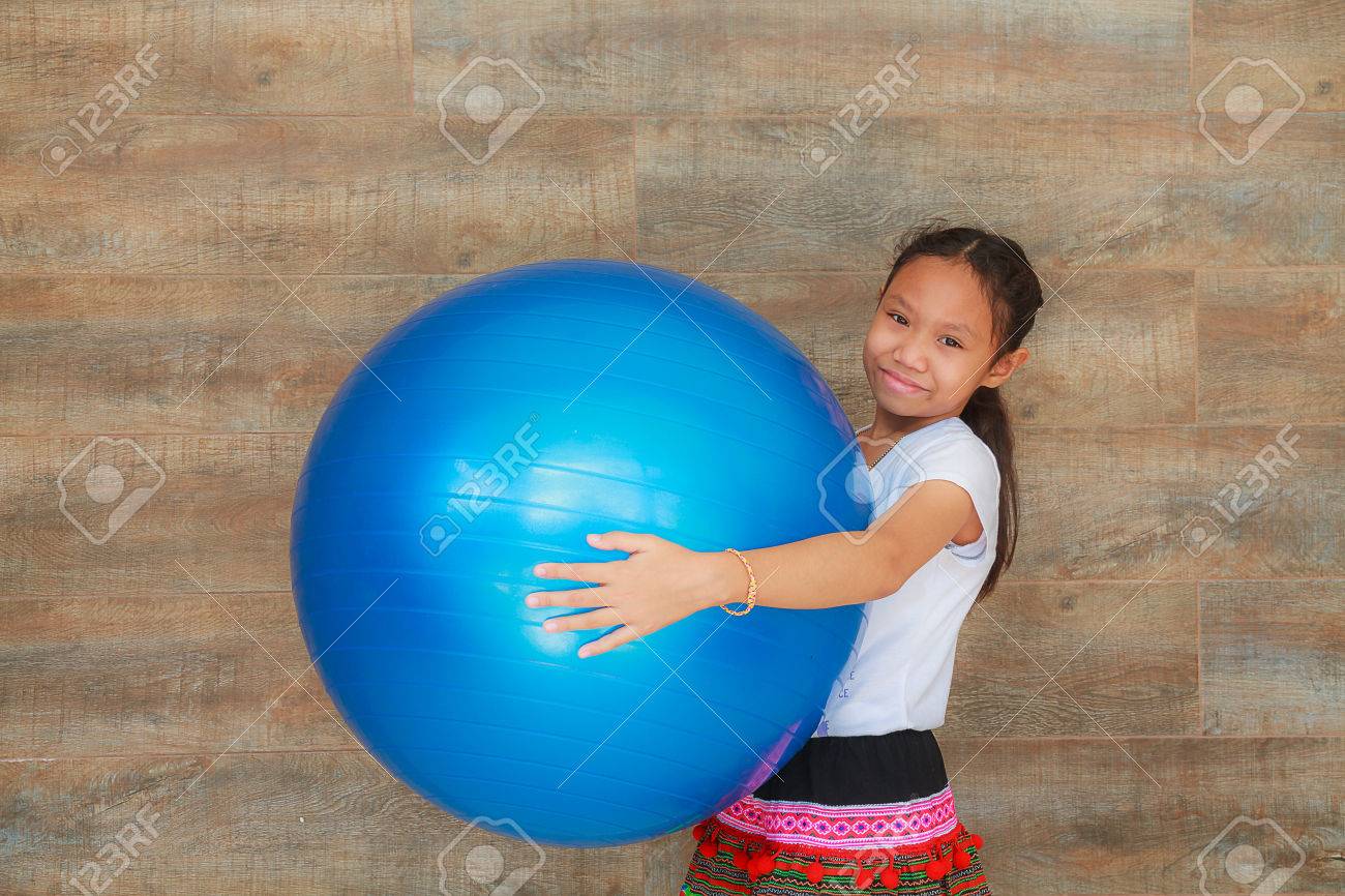 large rubber ball