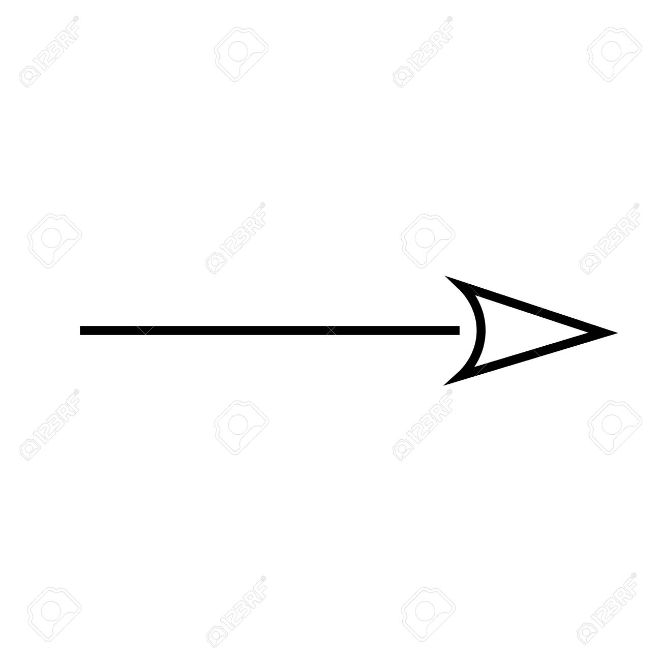 Icone De La Fleche Droite Clip Art Libres De Droits Vecteurs Et Illustration Image Icone De La Fleche Droite Clip Art Libres De Droits Vecteurs Et Illustration Image