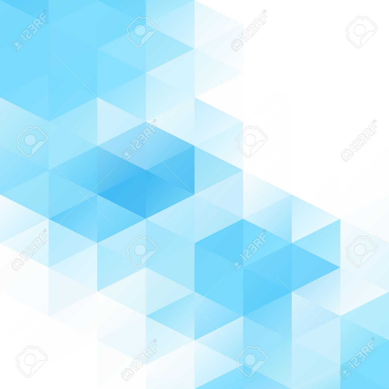 blue grid mosaic background